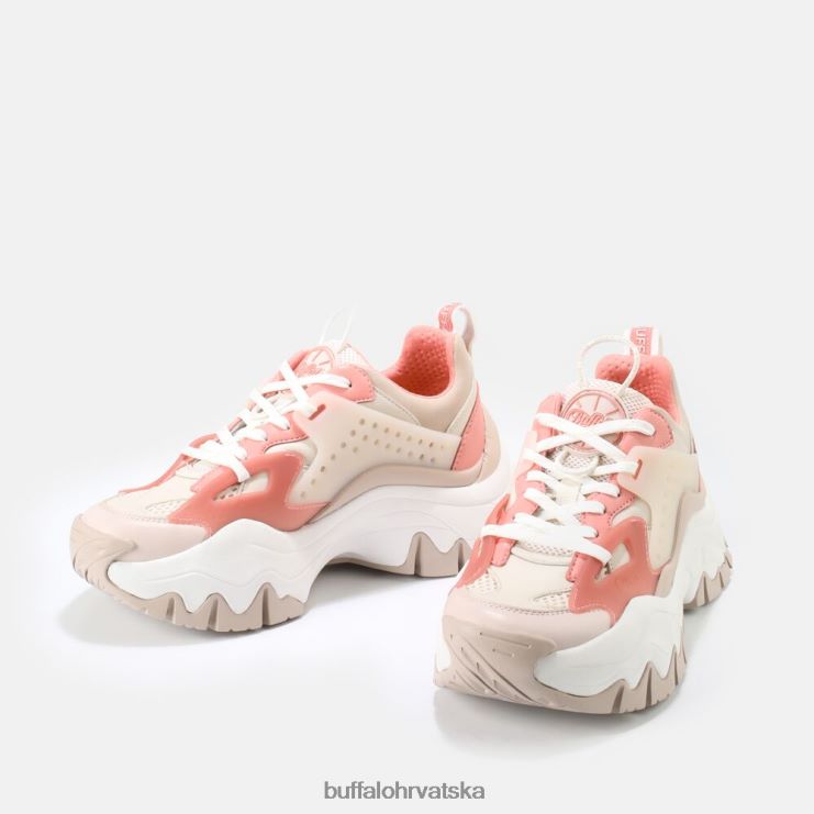 krem/ružičasta Buffalo trail one sneaker niske veganske |tenisice TDD6T614